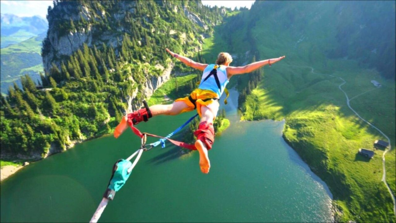 Bungee jumping europabrücke 9 Highest