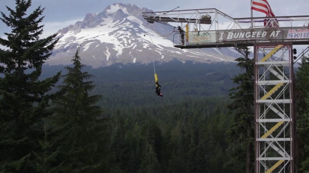 Bungee Tower by Mount Hood Adventure Park in Government Camp, Oregon - Best places to bungee jump - 2018 - TrendMut- USA