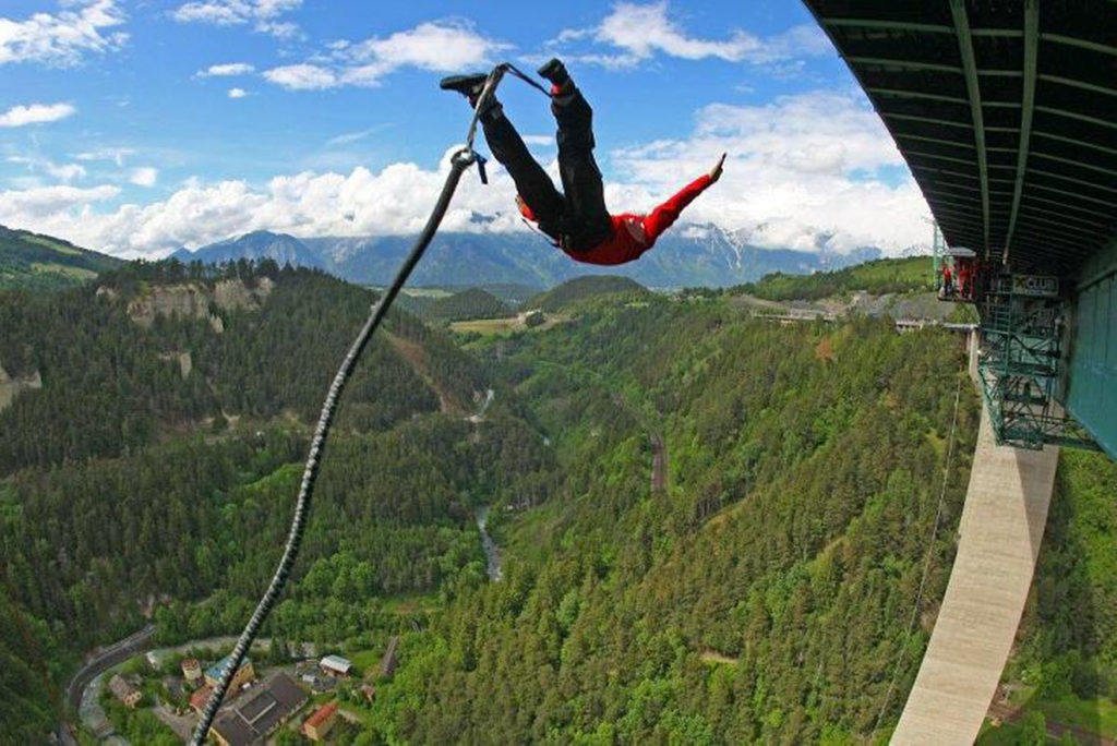 Europabrücke Bridge, Innsbruck, Austria - Best places to bungee jump - 2018 - TrendMut- USA