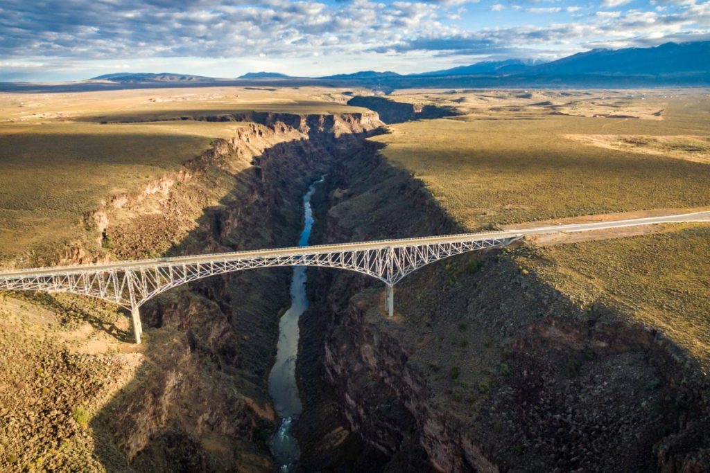 Rio Grande Bridge, Taos, New Mexico - Best places to bungee jump - 2018 - TrendMut- USA