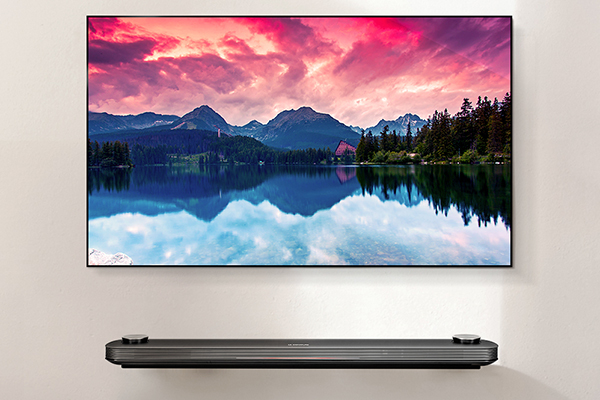 LG Signature Series W7 OLED - Best smart tvs in 2018 - which smart tv to buy - smart tv reviews - top 10 smart tvs - TrendMut