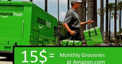 Amazon Fresh delivers unlimited grocery for only 15$ per month - Amazon fresh 15$ - 14.99$ - 2018 - Deal - TrendMut