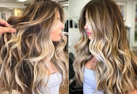 balayage hair - best hair color trends for 2018