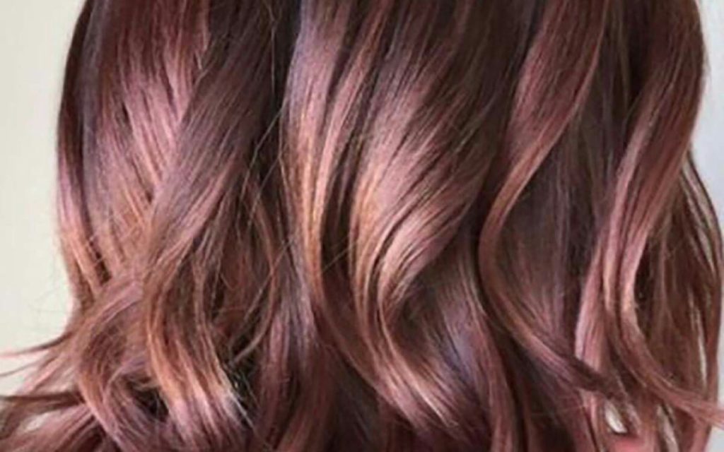 chocolate mauve hair - best hair color trends for 2018