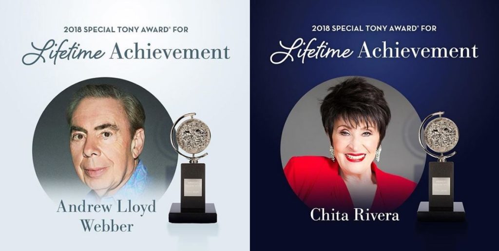 lifetime-achievement-tony-awards-2018-andrew-lloyd-chita-rivera