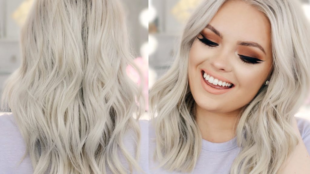 platinum hair - best hair color trends for 2018