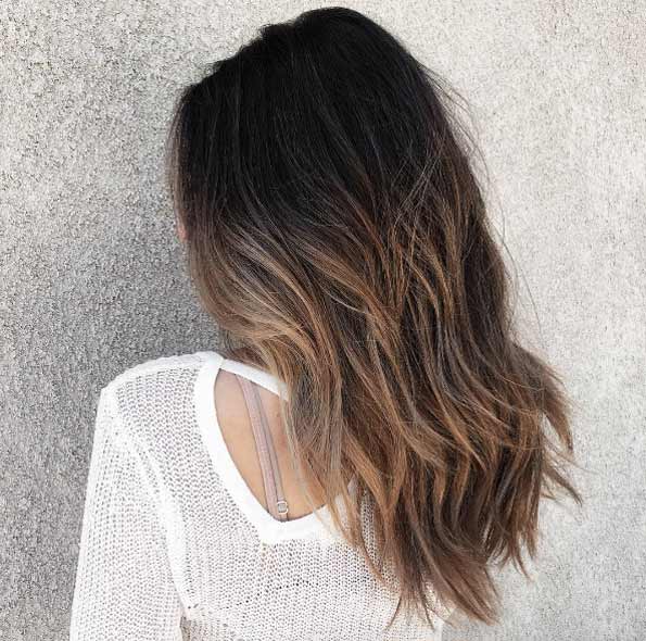 sunkissed ombre hair - best hair color trends for 2018