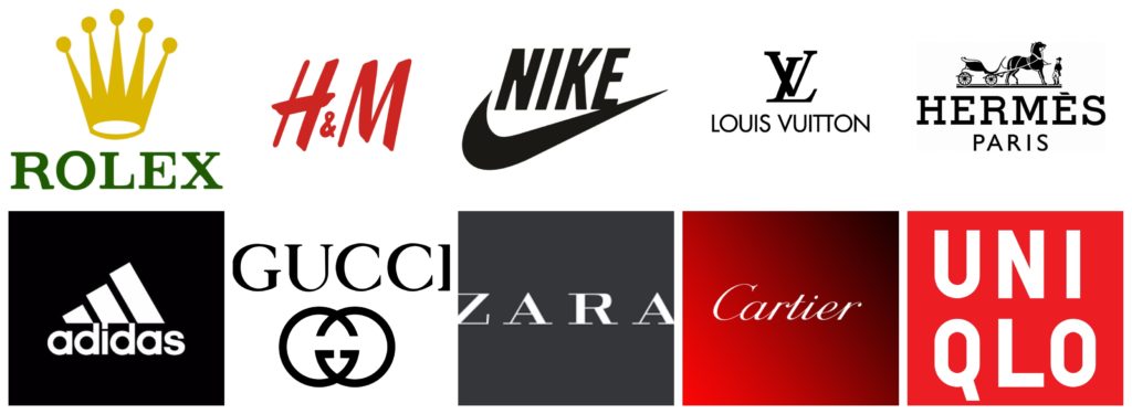 Top ten best selling clothing brands in 2018