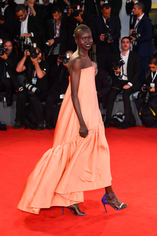 alek wek - venice film festival 2018