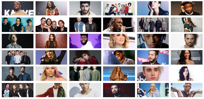 top ten singers of 2018