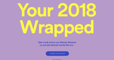 Spotify Wrapped 2018 website