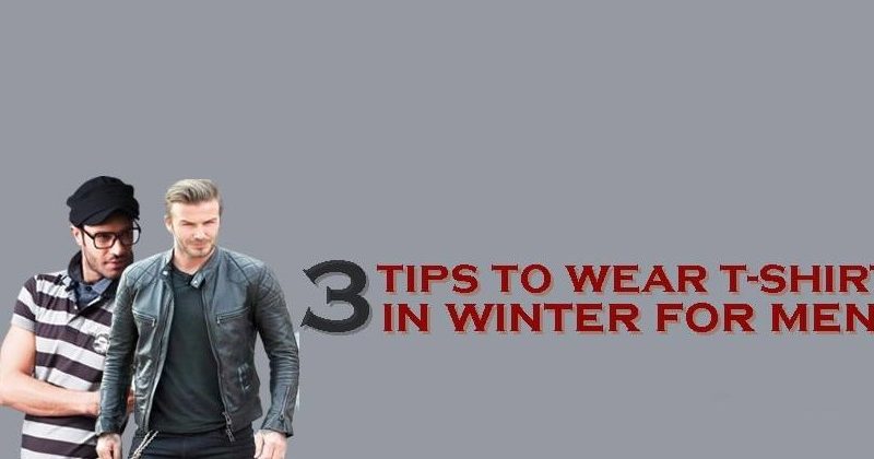 How to wear t-shirts in winter