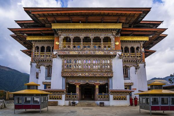 Gangteng Monastery in Phodrang