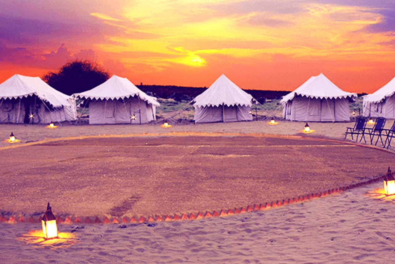 desert safari and camping in jaisalmer