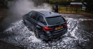 How do you pressure wash a car engine