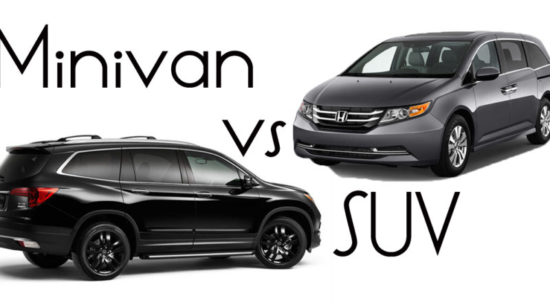 SUV vs minivan