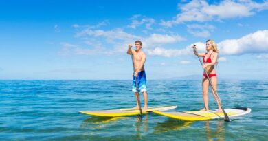 stand up paddleboarding